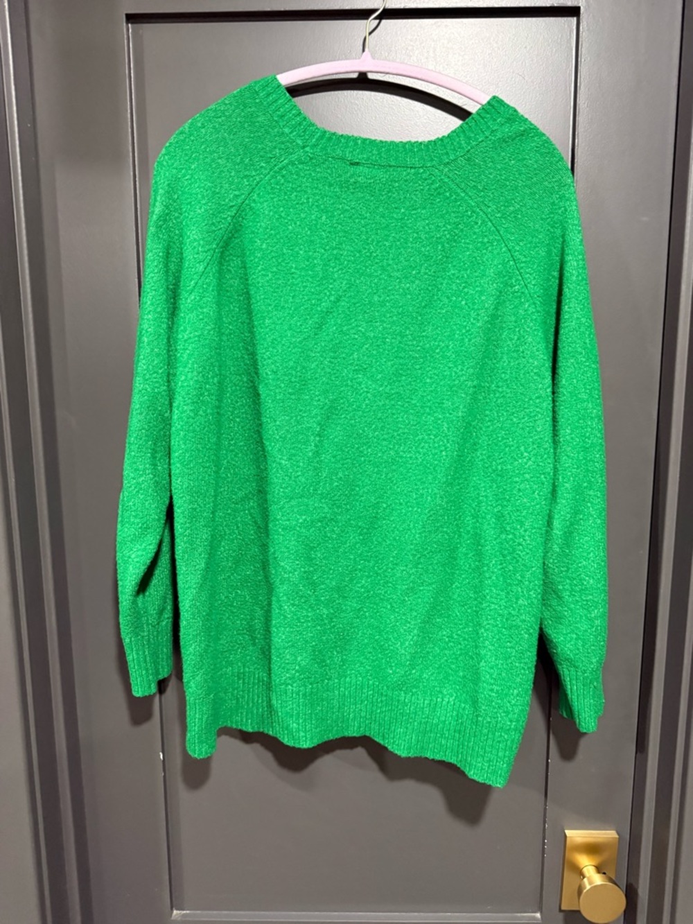 torrid Bright Green Crewneck Sweater - Picture 2 of 3